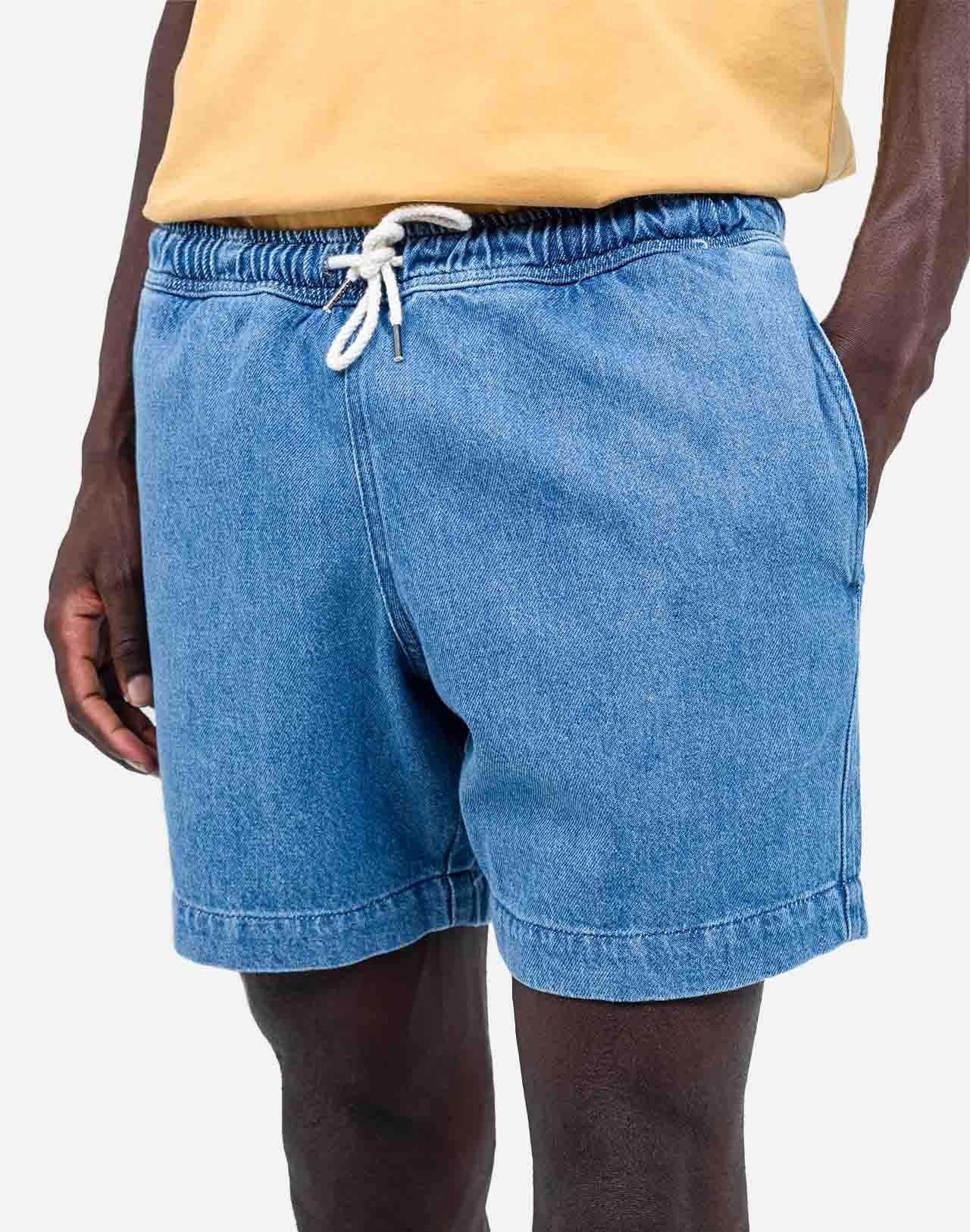 Olow Shorts Bodhi Denim Clair Shorts Herren blau